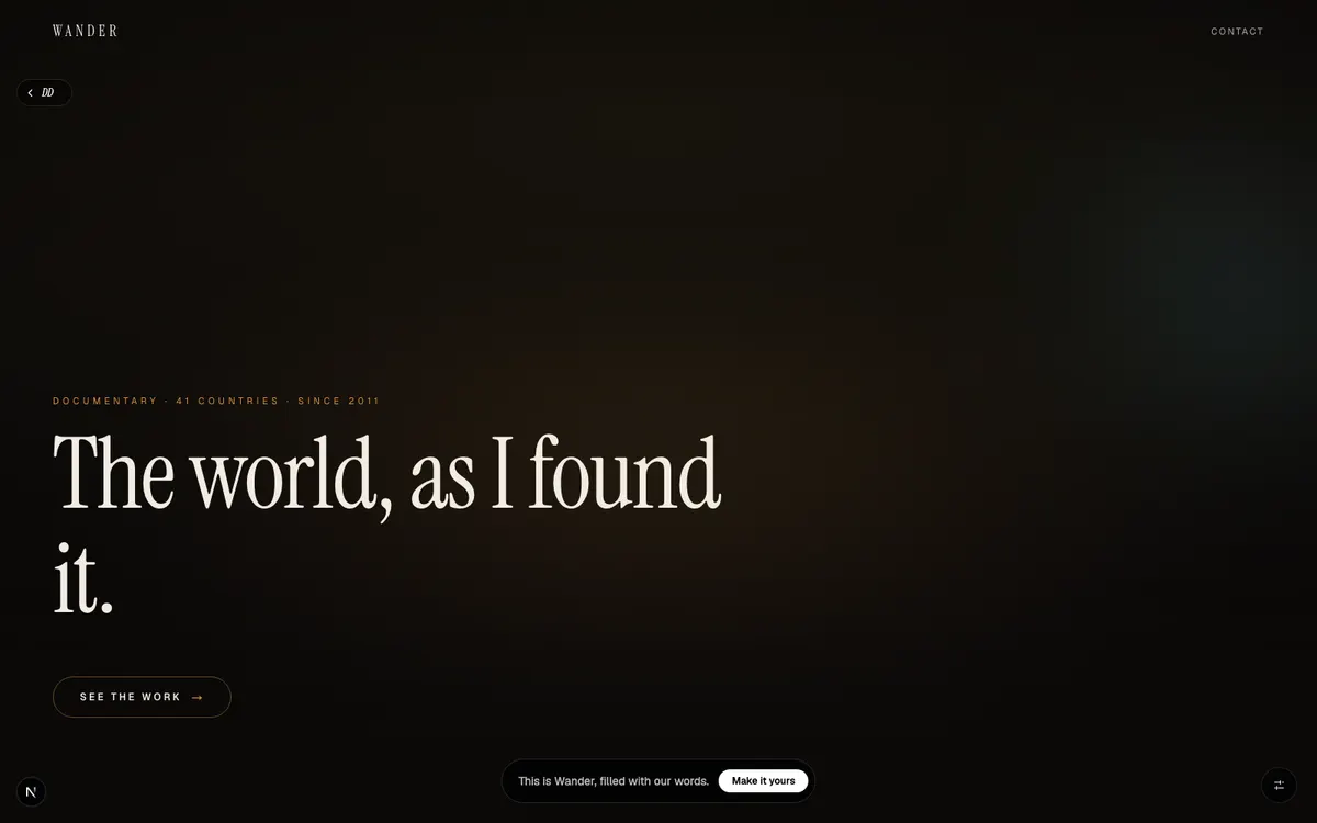 Wander, Travel and documentary photography from the far edges of the map.